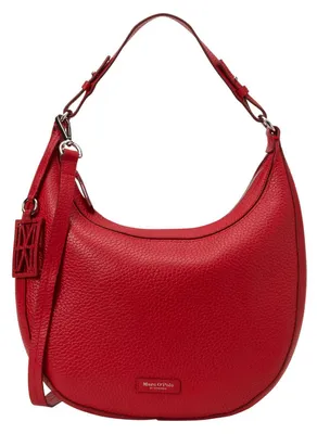 Imagen del producto de Marc O'Polo Cuero bolso bandolera bolso de hombro Bellilo Crossbody Bag Shiny Red rojo