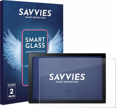 Produktbild von 2x Savvies Schutzglas Folie für Acer Chromebook Tab 311 9H Panzer Schutzfolie Glas Displayschutz klar transparent