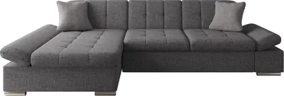 Produktbild von MIRJAN24 Ecksofa Malwi mit Regulierbare Armlehnen Eckcouch mit Schlaffunktion und Bettkasten, L-Form Sofa vom Hersteller (Lux 06 + Lux 06 + Lux 05, Ecksofa: Links)