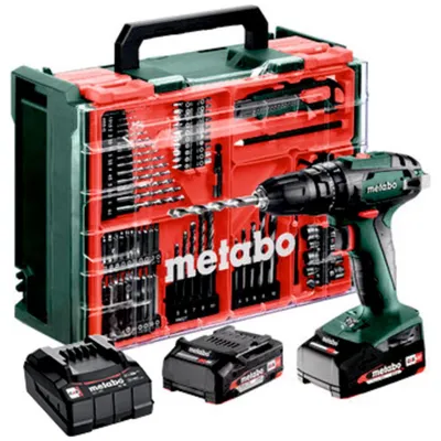 Produktbild von Metabo Akku-Schlagbohrschrauber SB 18 2 x 2.0 Ah 602245710