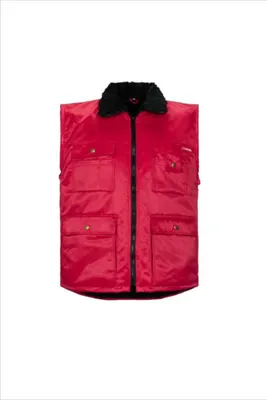 Produktbild von Planam Piloten-Winterweste Outdoor Gletscher Gr. 2XL rot