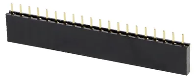 Produktbild von Buchsenleiste 2.54mm, 1-Reihe, 3mm Pinnlänge : 20-polig Ausführung: 20-polig