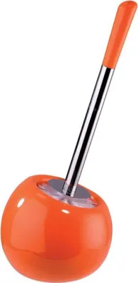 Produktbild von Sanwood Toiletten Bürsten WC Klo Halter Garnitur Keramik Coppa  Orange