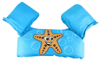 Produktbild von Seestern-Muster für Kinder, aufblasbare Sicherheits-Schwimmtrainingsweste mit schwimmenden Ärmeln