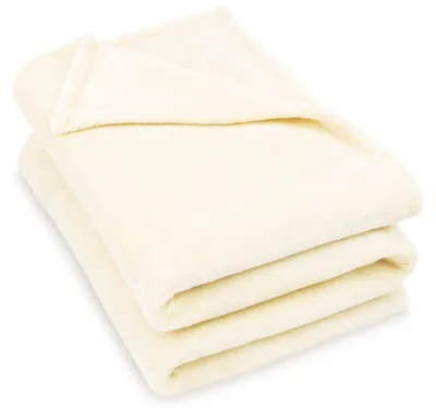 Produktbild von Kuscheldecke, 100% Polyester, 150x200 cm, creme