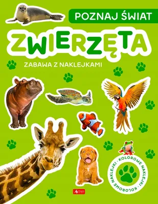 Obrázok produktu pre Książka dla dzieci kolorowa o świecie zwierząt