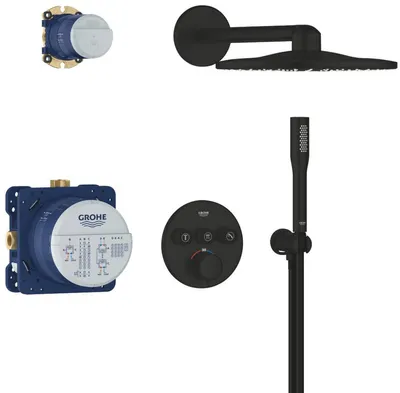 Produktbild von Grohe Precision 310 Doucheset Inbouw Matte Black