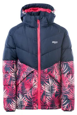Produktbild von Bejo - "Baldey II" Jacke für Mädchen IG1529 (152) (Dunkelgrau/Geißblatt)