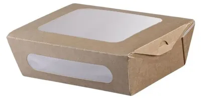Kraftpapier-Container 1500 ml, 20,4x14x7 cm, 50 Stück