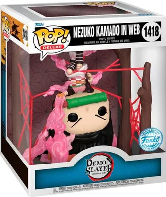 Produktbild von Funko Pop! Demon Slayer - Nezuko in Web #1418 Exclusive (Special Edition)