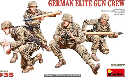 Produktbild von MiniArt 1:35 Dt. Elite Schützeneinheit Plastik Modellbausatz