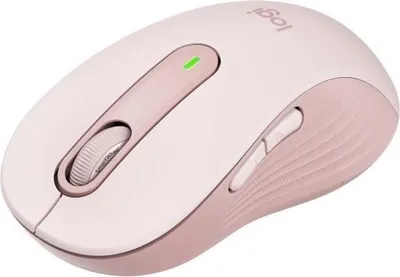 Immagine prodotto di Mouse wireless, Logitech Signature M650 L, SmartWheel, per destrimani, rosa