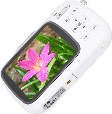 Immagine prodotto di Fotocamera compatta 5K video 80MP foto 18x zoom digitale Schermo IPS da 2,8 pollici per fotografia e registrazione del bianco