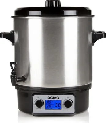 Obrázek produktu pro Sterilizátor sklenic DOMO, 27 litrů, 2000 W, nerezová ocel, DO42325PC