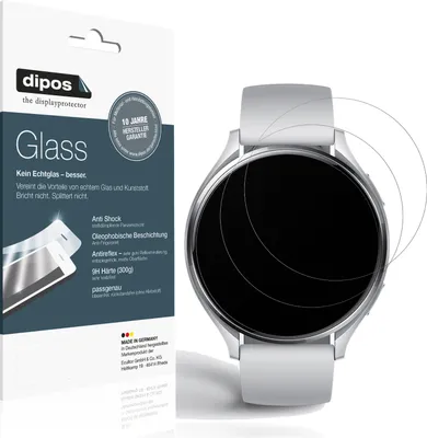 Produktbild von 2x Schutzfolie für Xiaomi Watch 2 matt - Anti-Shock 9H Folie dipos Glass Kunststoffglas