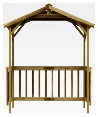 Produktbild von Grillpavillon aus imprägniertem Kiefernholz, 163,5 x 93 x 210 cm