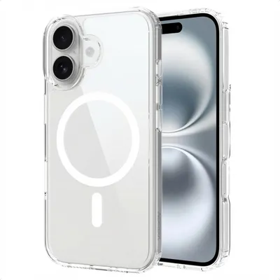 Productafbeelding van Accezz Xtreme Impact Backcover met MagSafe voor de Apple iPhone 16 - Transparant