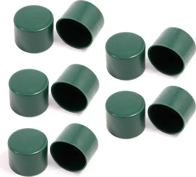 Produktbild von Pfostenkappe Pfostendeckel Zaunpfahlkappe 10er Set Ø 34mm Zaunpfosten Kunststoff