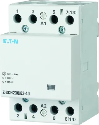 Produktbild von EATON Z-SCH230/63-40 248856 Installationsschütz 230VAC 4S 63A 248856