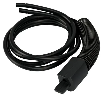 Productafbeelding van SLV Eindstuk, zwart, voor het APOLLO laagspanningsrailsysteem, met 60 cm kabel