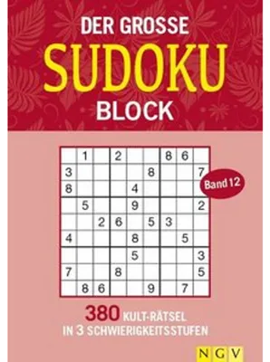 Obrázok produktu pre Der große Sudoku Block Band 12