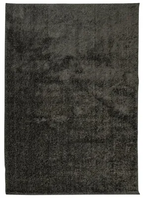 Produktbild von vidaXL Teppich ISTAN Hochflor Glänzend Anthrazit 140x200 cm