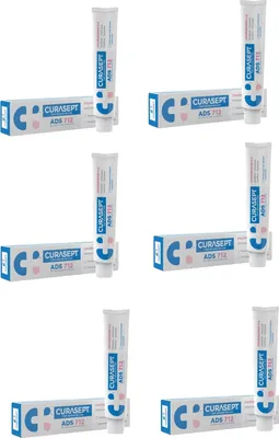 Produktbild von 6x 75 ml Curasept ADS 712 mit 0,12% Chlorhexidin