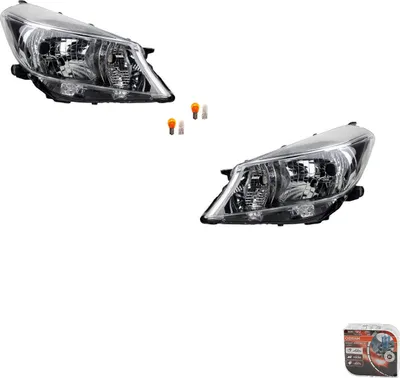 Zdjęcie produktu dla Johns, Reflektory + Osram Night Breaker Laser pasujące do Toyota Yaris XP13 Zestaw Li. Re 811700D450 811300D450