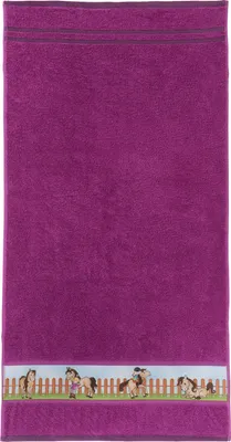 Produktbild von Erwin Müller Kinder-Handtuch fuchsia 50x100 cm