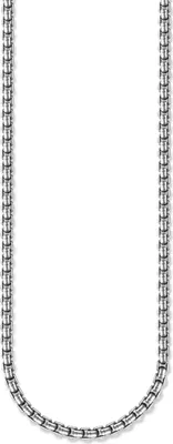 Produktbild von Thomas Sabo KE1108-001-12 Halskette Venezia Sterling-Silber Geschwärzt 70 cm
