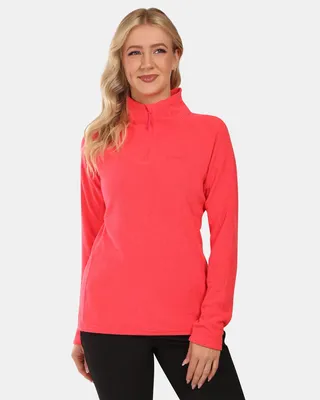 Imagen del producto de Sudadera de forro polar para mujer KILPI ALMERI-W ZL0211KI, color rosa, talla 46