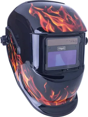 Produktbild von Scheppach Automatik Schweißhelm AWH-500FL Schweißschild Schweißschirm | 0,2 0,83 ms Reaktionszeit der Linse für Abdunkelung | Verdunkelung DIN 9-13