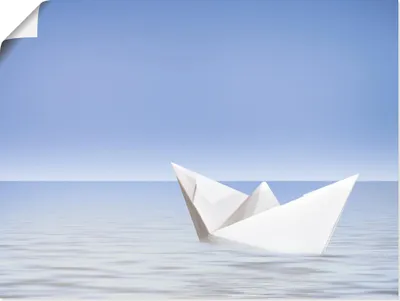 Produktbild von ARTland Poster Auf dem Meer Größe: 60x45 cm