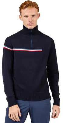 Produktbild von Rossignol Odysseus Merino Halbzippullover Blau L Mann Blau L