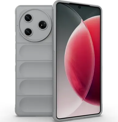 Produktbild von Handyhülle für Tecno Camon 30 Pro 5G Weich TPU Silikon Stossfest Anti-rutsch Hülle Grau