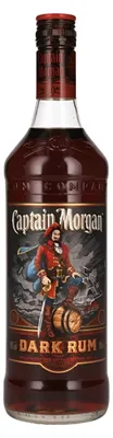 Immagine prodotto di Captain Morgan Dark Rum, Marrone, Alcool, Bevanda alcolica, Bottiglia, 40 %, 700 ml, 735418