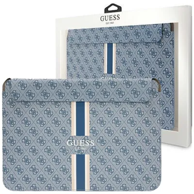 Produktbild von Guess Sleeve GUCS14P4RPSB 14 blau/blau 4G Bedruckte Streifen