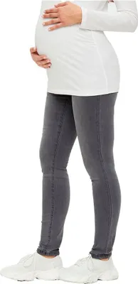 Image de Mamalicious Lola Jean slim de grossesse Gris 27 / 32 Femme Gris 27