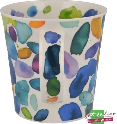 Image de Tasse Cairngorm, « Blobs Blue »