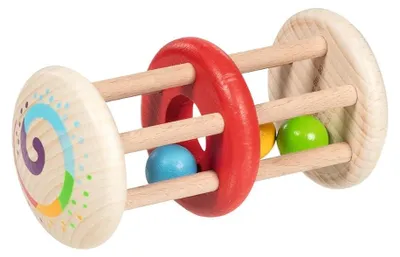 Produktbild von goki Greifling Doppelkäfigrassel