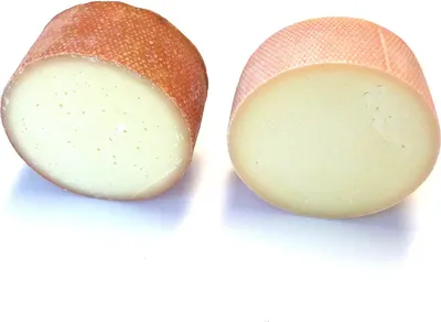 Produktbild von Tete de Moine AOP Classic und Reserve Mönchskopfkäse 2x400g zwei halbierte Laibe für Girolle Käsehobel