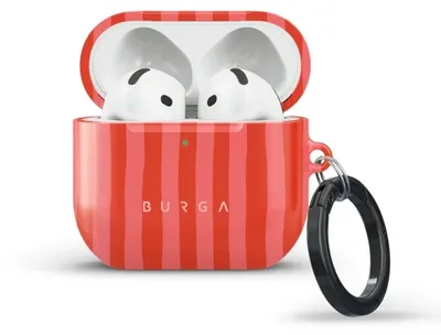 Zdjęcie produktu dla Etui ochronne Burga Hardcase do słuchawek Apple AirPods 5 / 4 - kolor: granatowy
