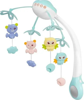 Obrázek produktu pro Ricokids Dětský kolotoč s projektorem RK-813 modrý