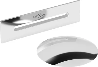 Obrázek produktu pro Mexen Uni zátka s přepadem do volně stojící vany, chrom - 5100-01