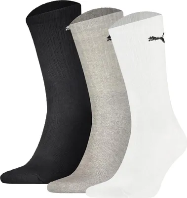 Produktbild von Puma Crew Sock Light (3-pack),  sokken, wit