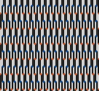 Immagine prodotto di Carta da parati Khroma by Masureel motivo geometrico nero - 630534 - 70 cm x 10,05 m