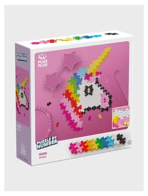 Imagen del producto de Plus-Plus Unicornio, 250 piezas, Animales, a partir de 5 años