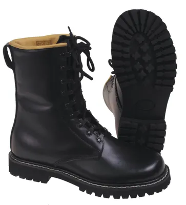 Produktbild von Kampfstiefel Vollleder schwarz, 49