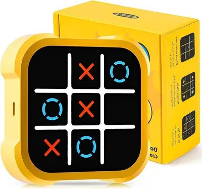 Produktbild von Elektronisches Tic Tac Toe Spiel, 3-in-1 Handheld Puzzle Konsole, Classic Board Spiel für Kinder und Erwachsene, Spaß komfortables Spiel für alle Altersgruppen und Geschenke