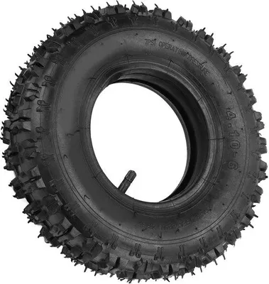Produktbild von Außenreifen 4.10-6 - Dickeres Gummi - Innenreifen - ATV/Schlitten - Mini-Quad - Stoßdämpfendes Material - Reifen